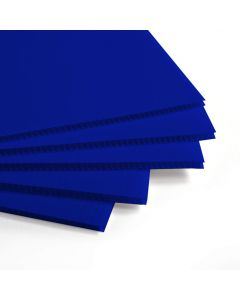 Coroplast azul rey 4 mm 700 g 1.22 x 2.44 m Placa