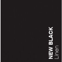 Cartulina texturizada tipo lino Carnival Linen color negro