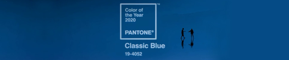 Color Pantone 2020 Classic Blue 19-4052